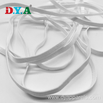 Factory supply 4mm flat elastic ear loop